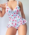 Vişne Desenli Fantezi Body - SSSSSS2267-2939