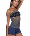 Gri MI Emay 5034 Fantazi Büstiyer Atlet Korse - SSSSSS3641-2164