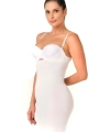 Beyaz MI Emay 5060 Göğsü Açık Elbise Korse - SSSSSS8342-9392