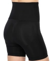 Siyah MI Emay 2091 Önü Dantelli Yüksek Bel Boxer Korse - SSSSSS4101-3298