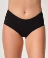Siyah MI Emay 2702 Lazer Kesim Toparlayıcı Mama Slip Korse - SSSSSS5058-4966
