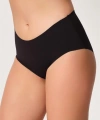 Siyah MI Emay 2702 Lazer Kesim Toparlayıcı Mama Slip Korse - SSSSSS5058-4966