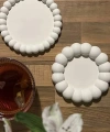 Dekoratif Bubble 2’li Dekoratif Beton Tabak Takı Tabağı Bardak Altlığı