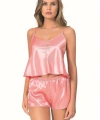 Mercan Saten Babydoll Şort Takımı - SSSSSS6381-6265