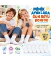 Çocuk Beyaz Çorap 6lı Set İnce Dikişli Yumuşak Nefes Alabilen Okul Günlük Rahat Çorap 5-11 Yaş Seti