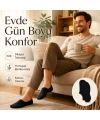 Erkek Bambu 6’lı Dikişsiz Babet Çorap Siyah Beyaz Gri Görünmez Sneaker Çorap Nefes Alan Yumuşak