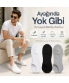 Erkek Bambu 6’lı Dikişsiz Babet Çorap Siyah Beyaz Gri Görünmez Sneaker Çorap Nefes Alan Yumuşak