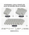 Erkek Bambu Patik Çorap 6lı | Nefes Alan Nem Emici Yumuşak, Siyah Beyaz Gri Günlük Spor