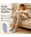 Erkek Bambu 12’li Dikişsiz Babet Çorap Siyah Beyaz Gri Görünmez Sneaker Çorap Nefes Alan Yumuşak