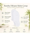 Erkek Bambu 12’li Dikişsiz Babet Çorap Siyah Beyaz Gri Görünmez Sneaker Çorap Nefes Alan Yumuşak