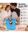 Mıknatıslı El Ele Unisex Tutuşan Sevimli Çorap 36-44 | Çift Hediyesi, Pamuklu Renkli Crew Model