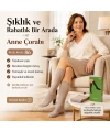 Kadın 70 Denye Kalın Anne Çorabı 12li | Dizaltı Topuksuz Esnek, Ten Siyah Bronz Vizon