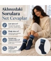 6’lı Kadın Kışlık Havlu Çorap Sıcak Tutan Karışık Desenli Yumuşak Çoklu Çorap Seti