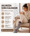 6’lı Kadın Kışlık Havlu Çorap Sıcak Tutan Karışık Desenli Yumuşak Çoklu Çorap Seti