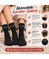 Mıknatıslı El Ele 2li Unisex Tutuşan Sevimli Çorap 36-44 | Çift Hediyesi, Pamuklu Renkli Crew Model
