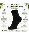 Erkek Kısa Konç 6’lı Bambu Çorap 39-44 Dikişsiz Burun Nefes Alan Yumuşak Günlük Patik Çorap