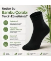 Erkek Kısa Konç 6’lı Bambu Çorap 39-44 Dikişsiz Burun Nefes Alan Yumuşak Günlük Patik Çorap