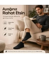 Erkek Kısa Konç 6’lı Bambu Çorap 39-44 Dikişsiz Burun Nefes Alan Yumuşak Günlük Patik Çorap