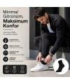 Erkek Kısa Konç 12’li Bambu Çorap 39-44 Dikişsiz Burun Nefes Alan Yumuşak Günlük Patik Çorap