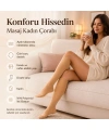 Kadın 6’lı Anne Masaj Tabanlı Dizaltı Çorap 80 Denye Esnek Rahat Günlük Kullanım