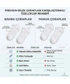 Erkek Bambu Patik Çorap 12li | Nefes Alan Nem Emici Yumuşak, Siyah Beyaz Gri Günlük Spor