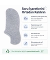 Erkek Geri Dönüşüm İplikli 12’li Görünmez Sneaker Çorap, İnce Dikişli, Nefes Alan Yazlık Babet Çorab