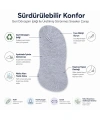 Erkek Geri Dönüşüm İplikli 12’li Görünmez Sneaker Çorap, İnce Dikişli, Nefes Alan Yazlık Babet Çorab