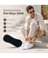 Erkek Geri Dönüşüm İplikli 12’li Görünmez Sneaker Çorap, İnce Dikişli, Nefes Alan Yazlık Babet Çorab
