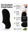 Erkek Geri Dönüşüm İplikli 12’li Görünmez Sneaker Çorap, İnce Dikişli, Nefes Alan Yazlık Babet Çorab