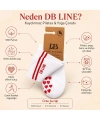 DB LINE Kaydırmaz Yoga Pilates Çorabı | Pamuklu Silikon Taban, Barre Stüdyo Spor