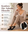 Kadın Balerin Yoga Pilates Çorabı 3lü | Kaymaz Taban, Çapraz Bantlı, Spor Hac Umre