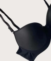 Mikro Kumaş Push Up Dolgulu Balenli Günlük Tek Destekli Sütyen - SSSSSS7613-4031