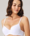 Balenli Destekli Dolgulu Askıları Çıkabilen Günlük Klasik T-Shirt Sütyeni - SSSSSS6221-1852