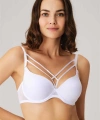 Balenli Desteksiz Dolgusuz Askıları Çıkabilen Yaka Detaylı T-Shirt Sütyeni - SSSSSS3616-3400