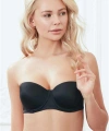 Balenli Desteksiz Dolgusuz Askısız Straplez Günlük Klasik T-Shirt Sütyeni - SSSSSS7719-2635