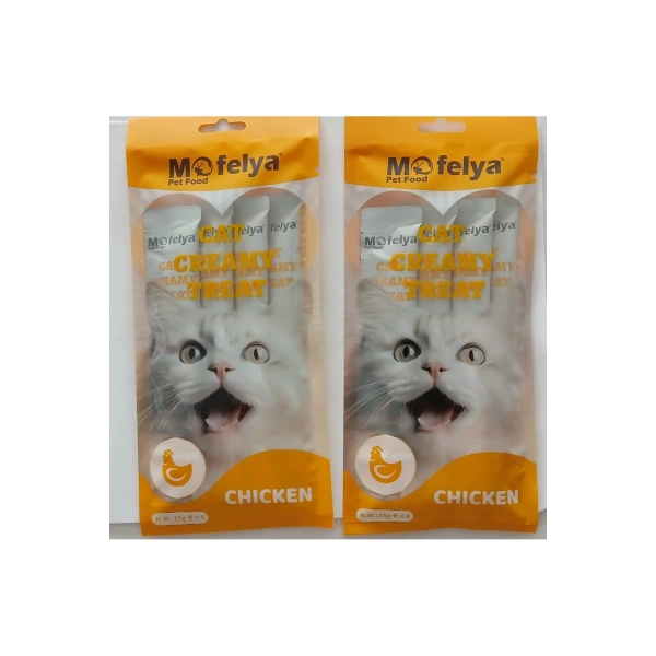 Tavuklu Krem Kedi Ödül Maması 15 Gr*4 2 li