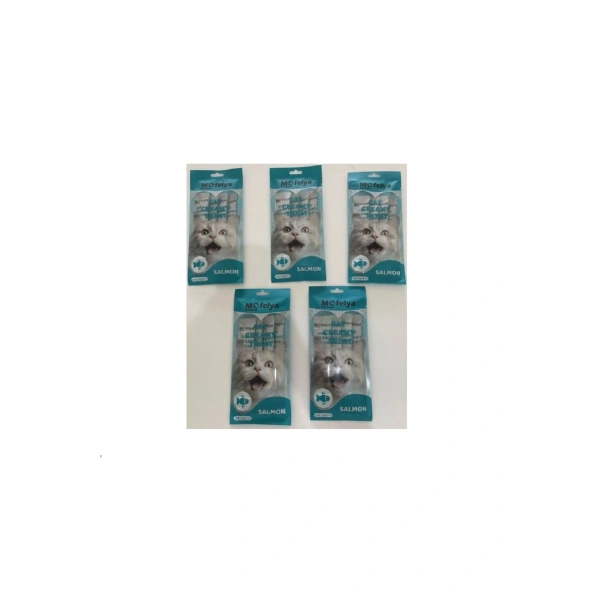 SOMONLU KREM KEDİ ÖDÜL MAMASI 15 GR*4 5 Lİ