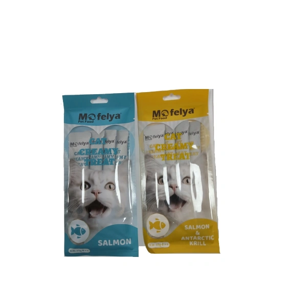 SOMONLU KREM KEDİ ÖDÜL MAMASI KARIŞIK 15 G 4 LÜ PAKET X2