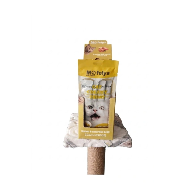 Krem Kedi Ödül Maması Somon % Antartik Krill Aromalı 12*4lü Paket Toplam 48 Ad.
