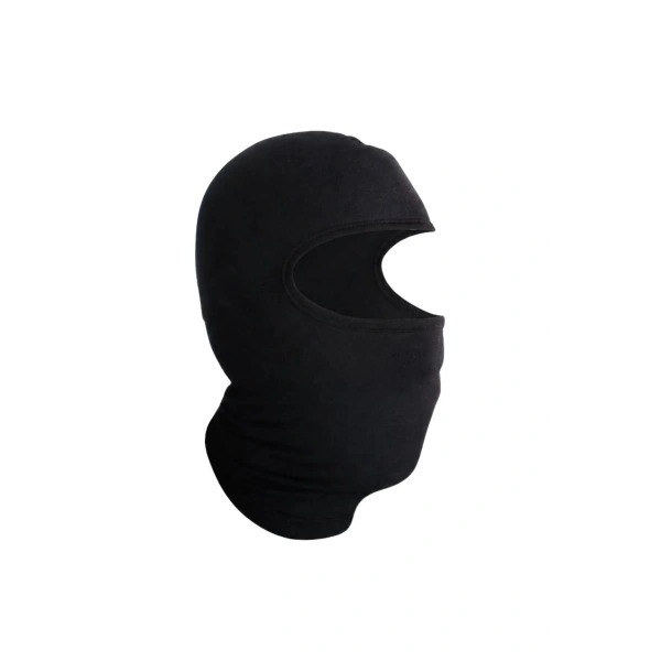 Unisex Siyah Balaklava Tek Beden | Viskoz Kask İçi Motosiklet Outdoor Maske