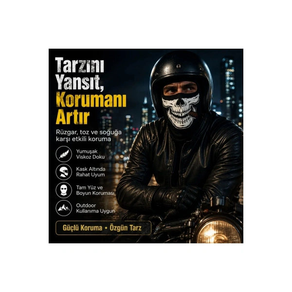 Unisex Kuru Kafa Puro Baskılı Balaklava 1 Adet Tek Beden Viskoz Kask İçi Outdoor Maske