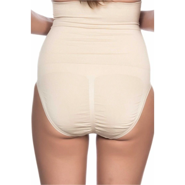 Ten Yüksek Bel Double Slip Korse - SSSSSS9746-3687