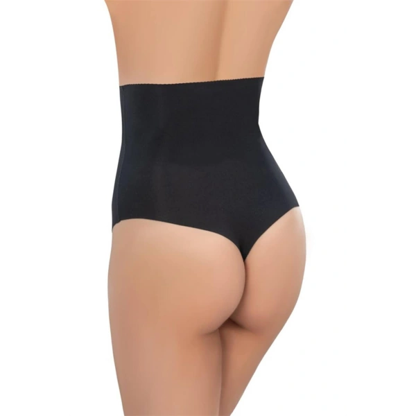 Siyah MI Emay 2720 Lazer Kesim String Hayalet Korse - SSSSSS8019-7248