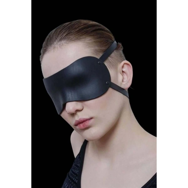 Düz Siyah Maske Uyku Gözlüğü - SSSSSS3479-1338