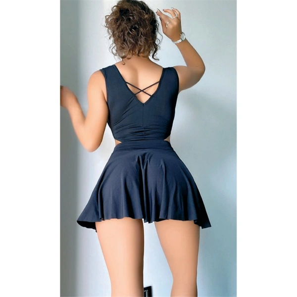 Etek Aparatlı Fantazi Body - SSSSSS1137-6983