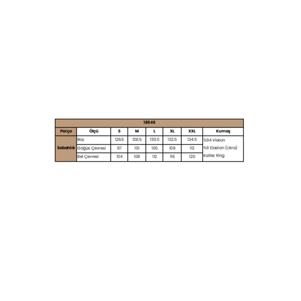Dantelli ve Kuşaklı Sabahlık - SSSSSS8093-9041