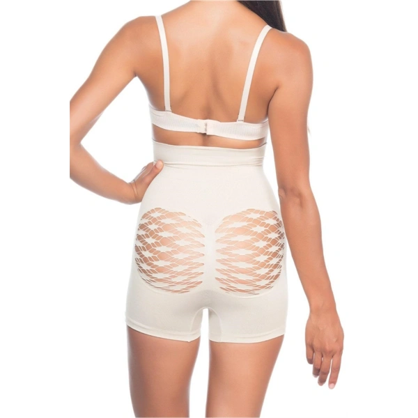 Ten MI Emay 2064 Popo Açık Fantezi Boxer Korse - SSSSSS1352-3573