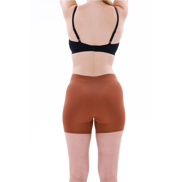 Kahverengi MI 2703 Lazer Kesim İz Yapmaz Hayalet Boxer - SSSSSS5931-8606