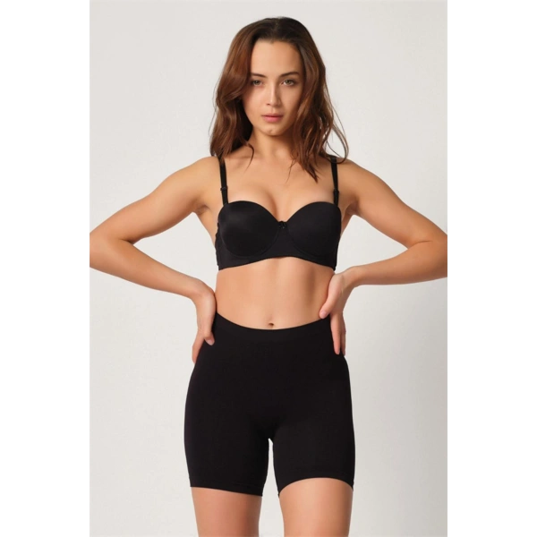 Siyah MI Emay 3003 Soft Paçalı Boxer - SSSSSS2917-2984