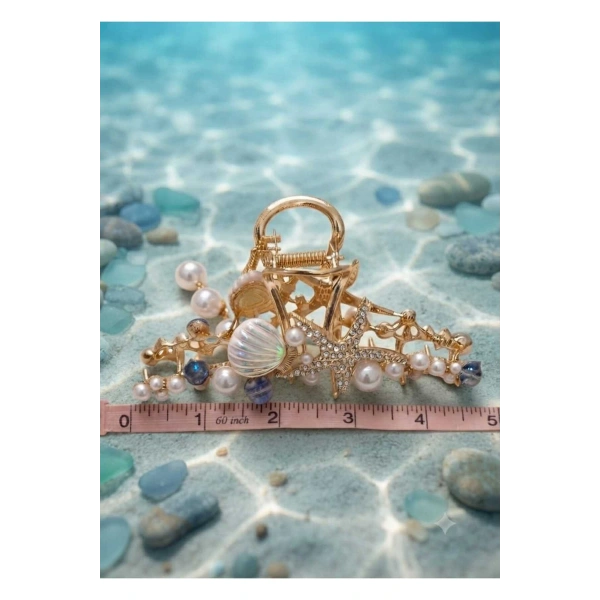 Taşlı Metal Premium Mandal Toka